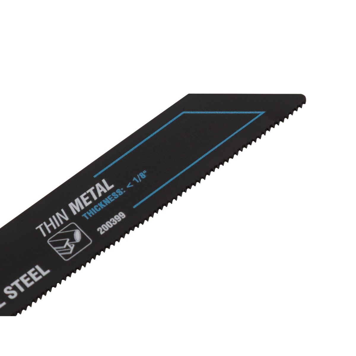 Spyder 200399-5 6" 24 TPI 8 Percent Cobalt Bi-Metal Reciprocating Saw Blades for Thin Metal (5 Pack) - 3