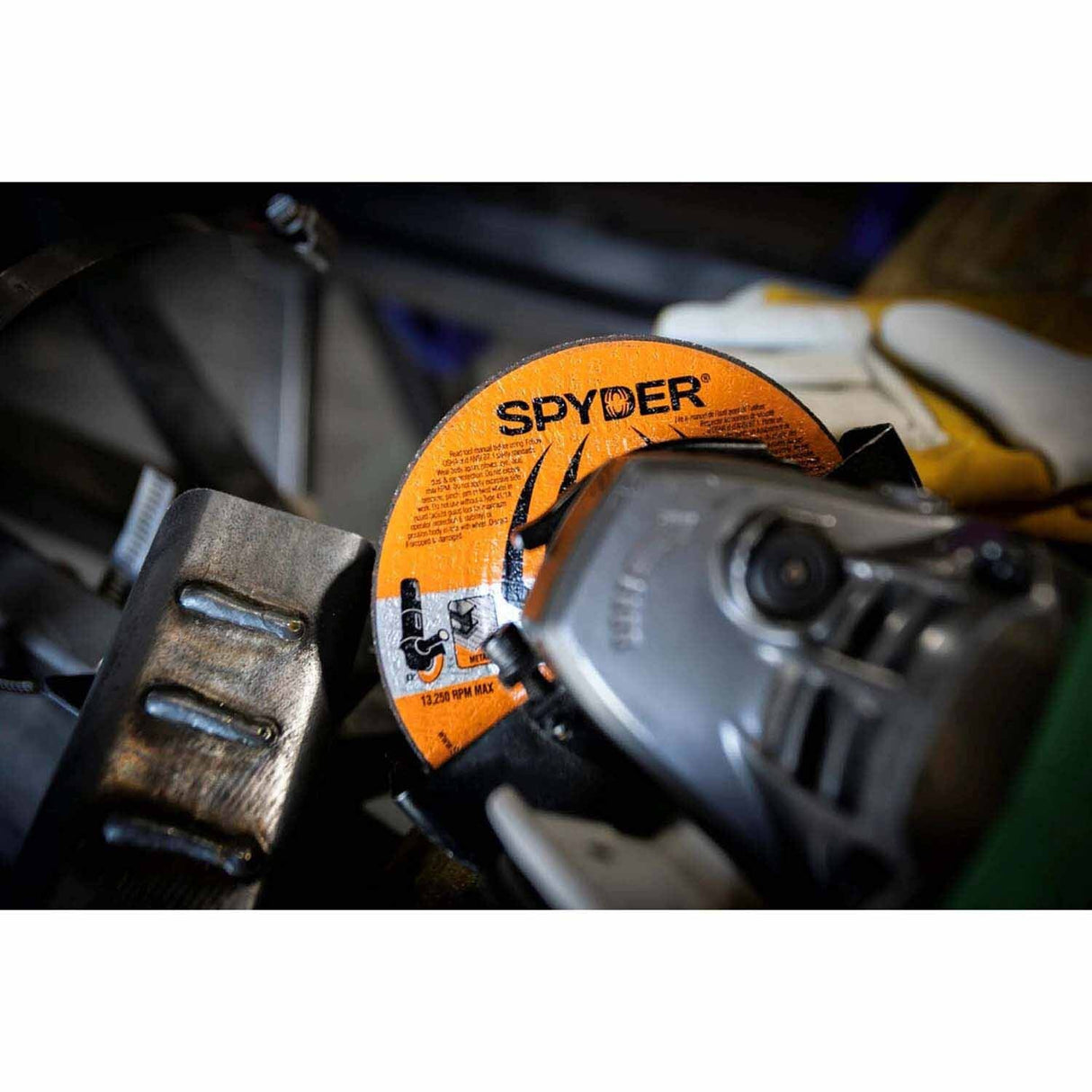 Spyder 21102 4-Inch Bonded Ceramic Abrasive Cut-Off Wheel - 5