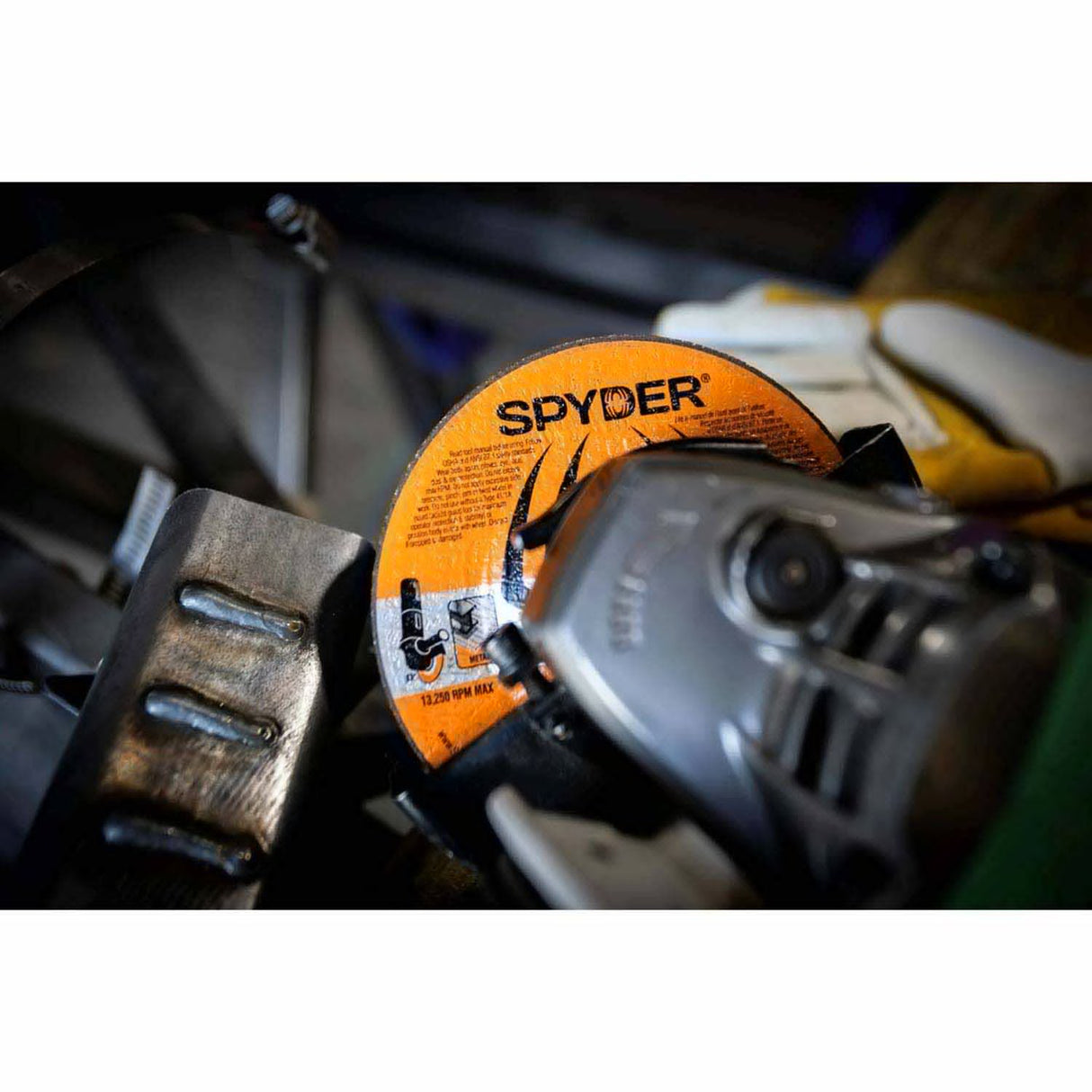 Spyder 21102 4-Inch Bonded Ceramic Abrasive Cut-Off Wheel - 5