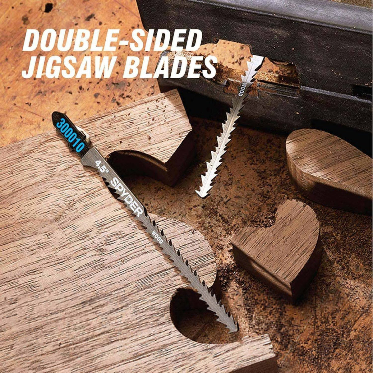 Spyder 300091 20-Piece Multi-Material Jig Blade Set - 7