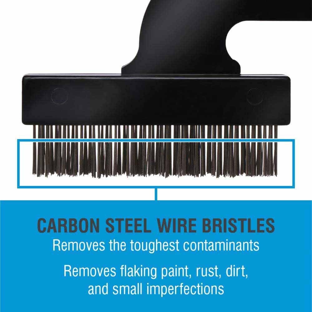Spyder 400002 Wire Brush Reciprocating Saw Attachment, 4-1/2 in. (Carbon Steel) (1 Pack) - 4