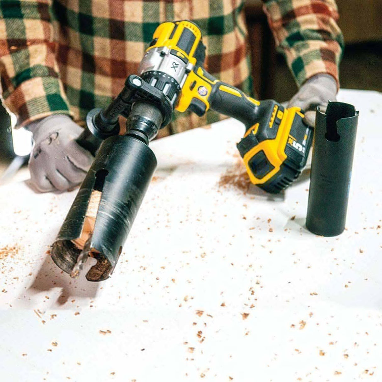 Spyder 600826 1-25/32-Inch Deep Cut Tungsten Carbide Tipped Hole Saw - 4