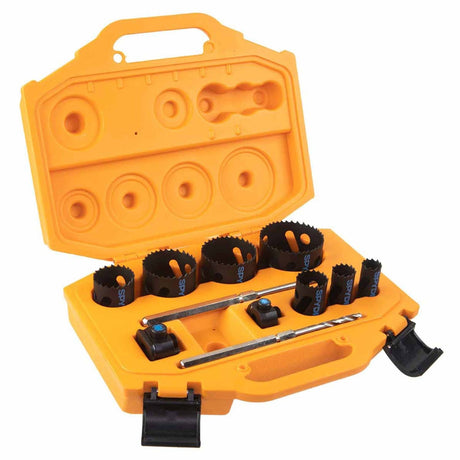 Spyder 600886 11-Piece Bi-Metal Hole Saw Kit