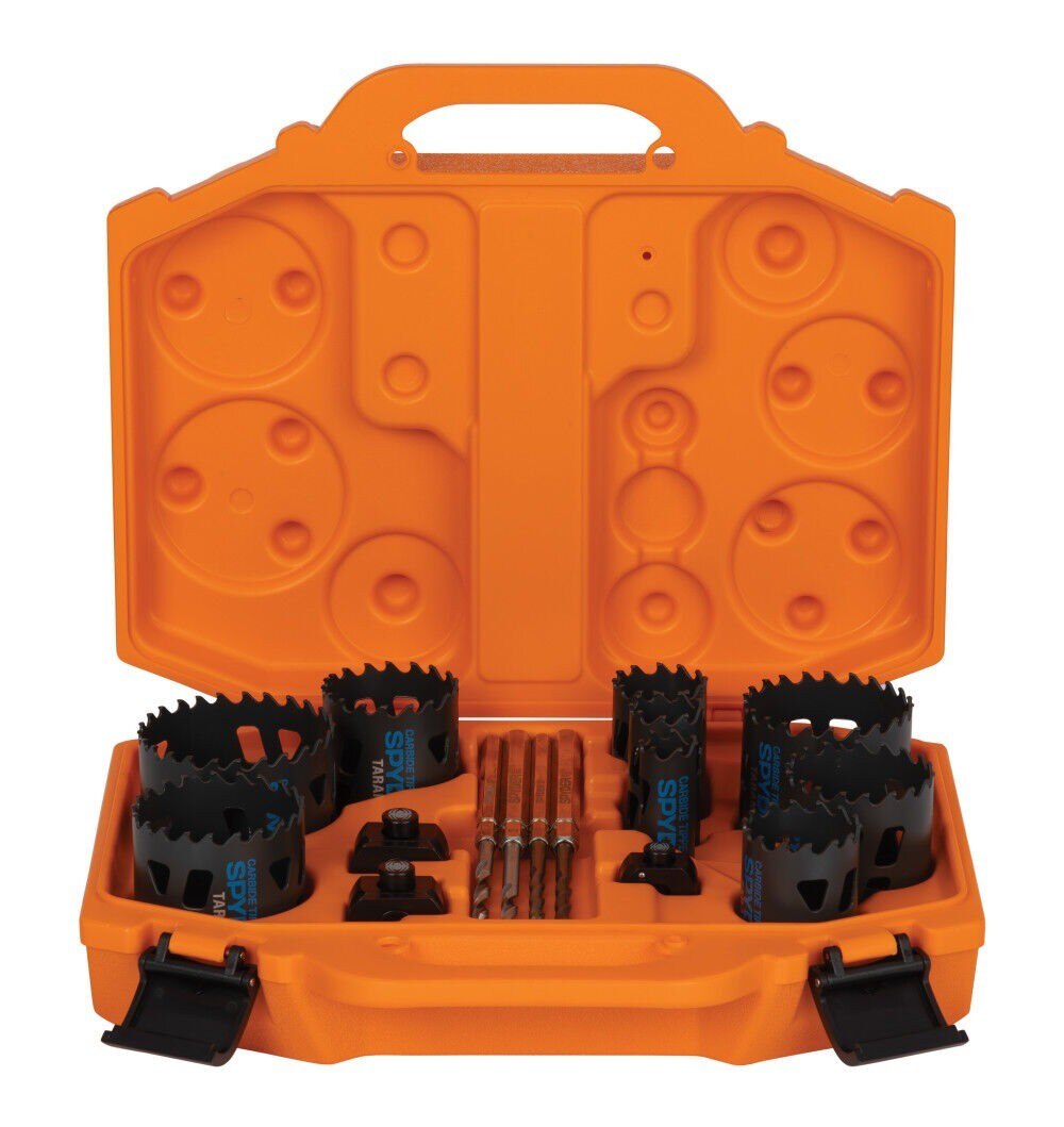 Spyder 601017 Tarantula Plumbers Holesaw Kit (16 Piece Set) - 7