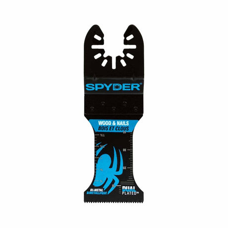 Spyder 70004 1.35-Inch x 2-Inch Bi-Metal Wood And Nail Cutting Oscillating Tool Blade