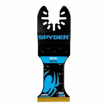 Spyder 70012 1.35-Inch x 2-Inch Bi-Metal Metal Cutting Oscillating Tool Blade