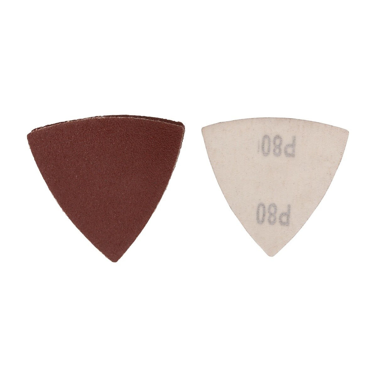 Spyder 70028 3-1/8 in 80-Grit Aluminum Oxide Triangular Detail Sanding Sheets (10 Pack) - 3