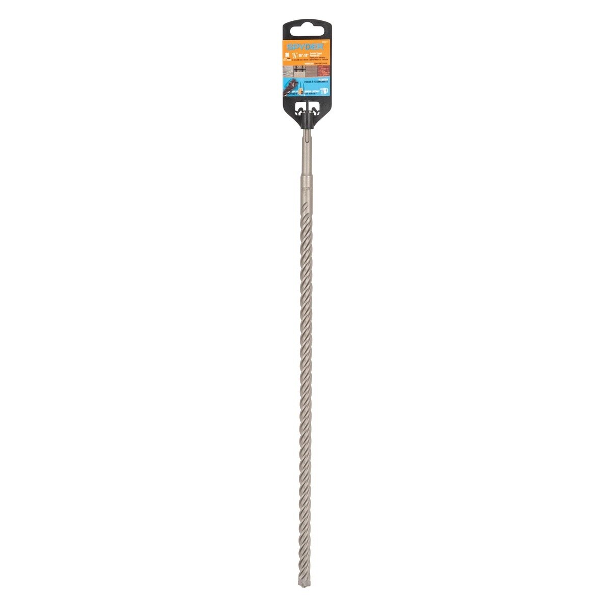 Spyder 950017 1/2" x 18" SDS-Plus 4-Cutter Carbide-Tipped Rotary Hammer Drill Bit - 4