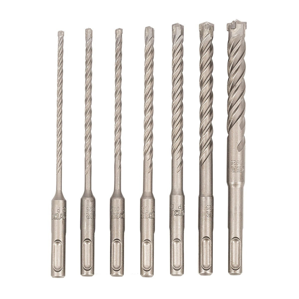 Spyder 950024 SDS-Plus Rotary Hammer Drill Bit Set for Masonry and Concrete, 6" (7 Piece Set) - 3