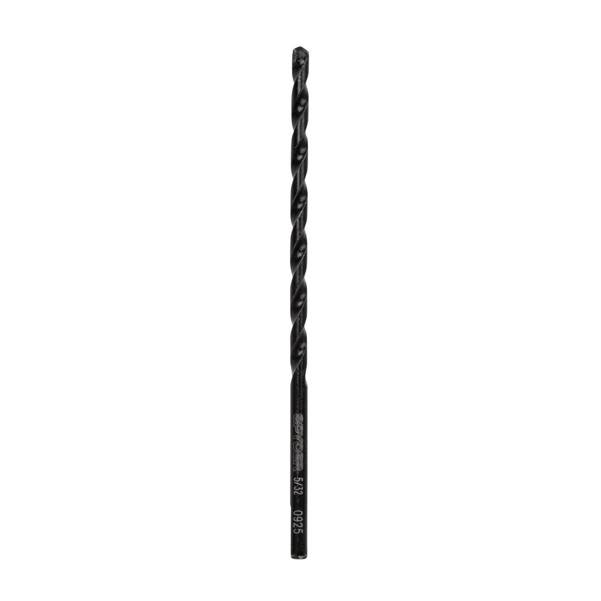 Spyder 950079 5/32" x 4-1/2" Flat Shank Carbide-Tipped Drill Bit for Concrete Anchor Screws