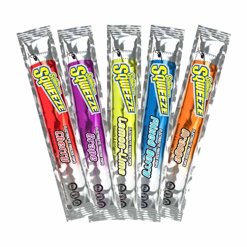 Sqwincher 159060962 Assorted Flavor Electrolyte Freezer Pops for Hydration (150 Count) - 2