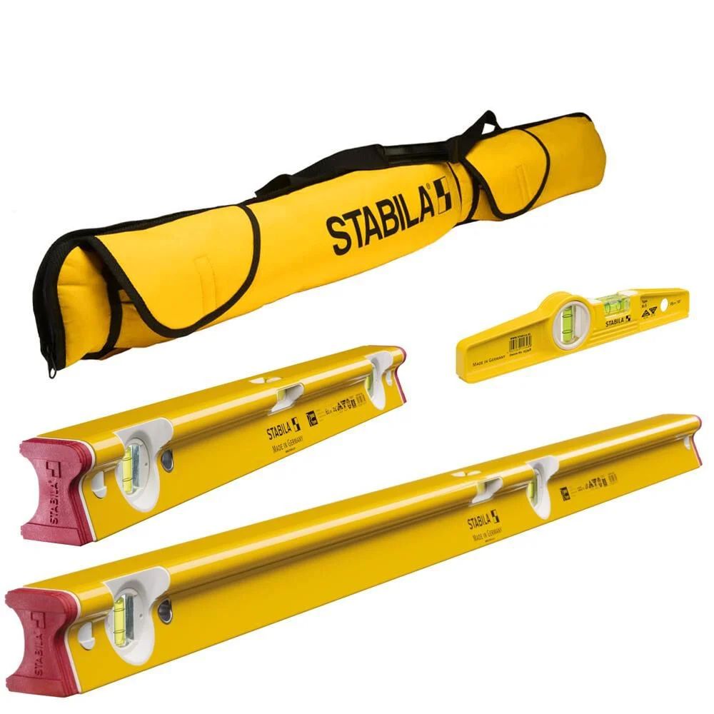 Stabila 48415 R Beam 3 Level Set & Case