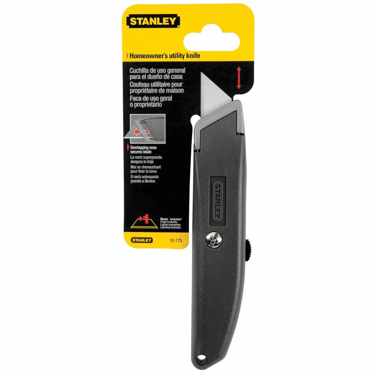 Stanley 10-175 Homeowner’s Retractable Blade Utility Knife - 2