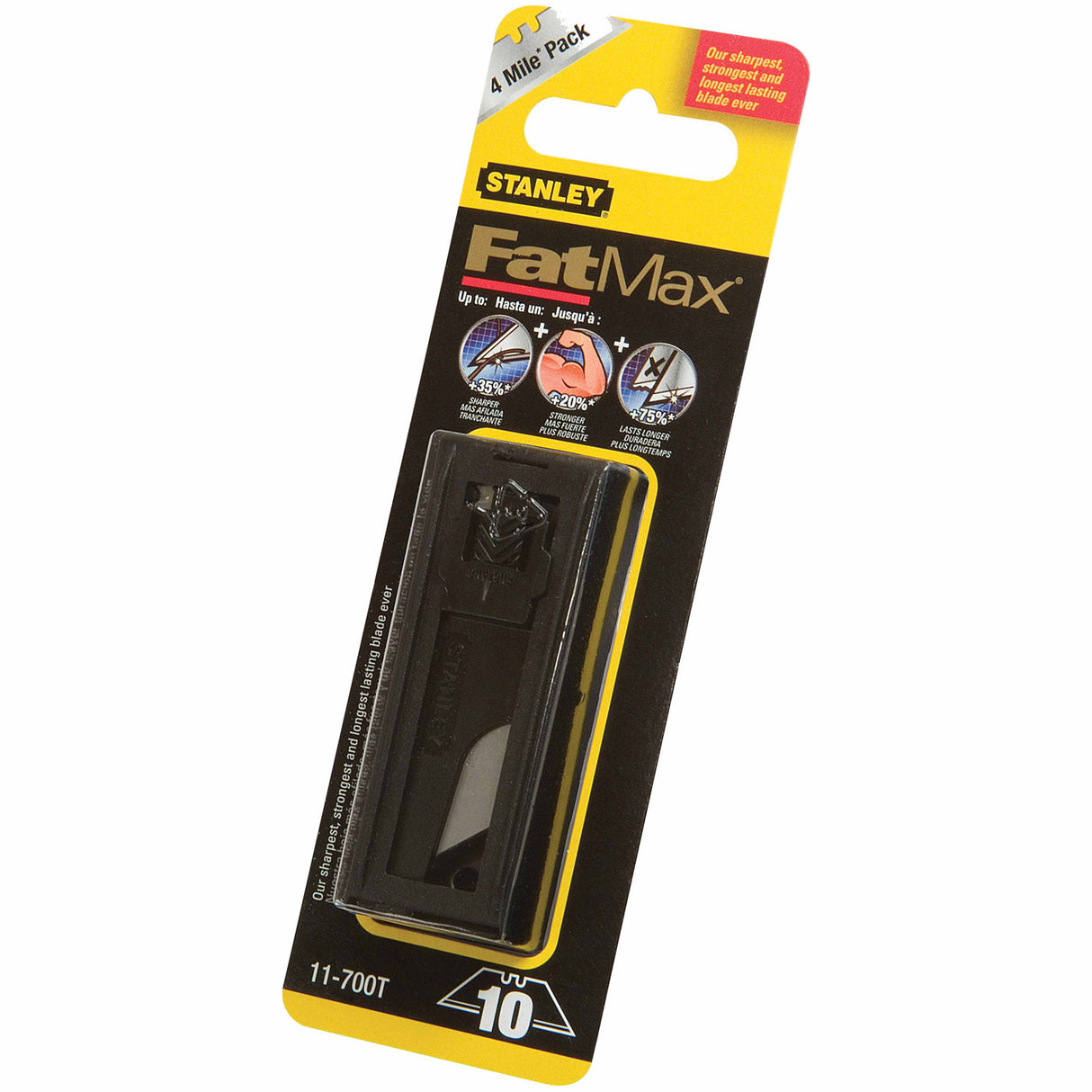 Stanley 11-700T FatMax Heavy Duty Replacement Blades, 10 Pack