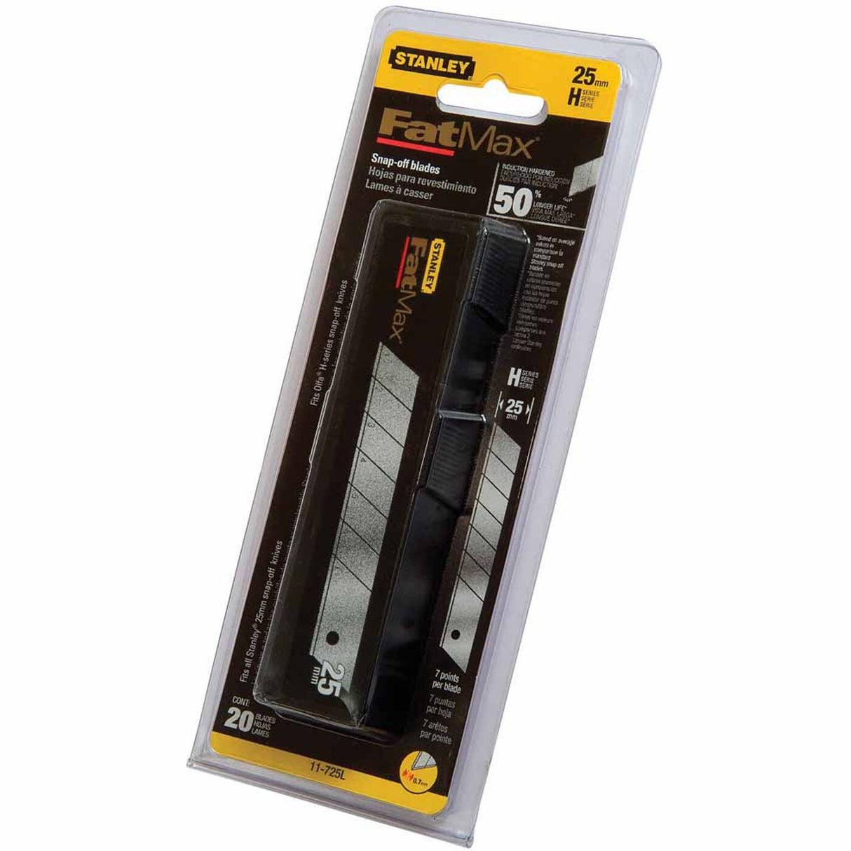 Stanley 11-725L FatMaxSnap-Off Blades 25 mm 20 Pk