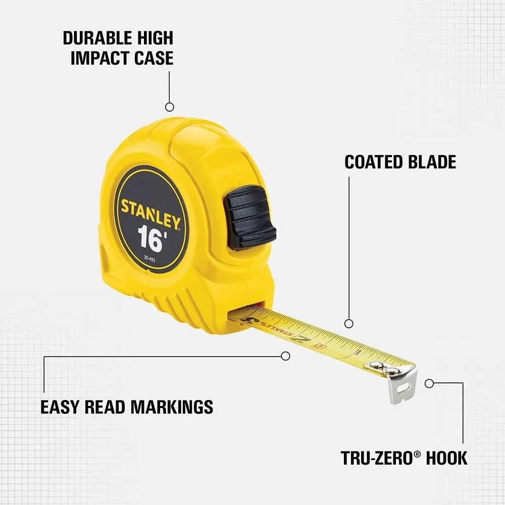 Stanley 30-495 3/4" X 16' Tape Measure - 2