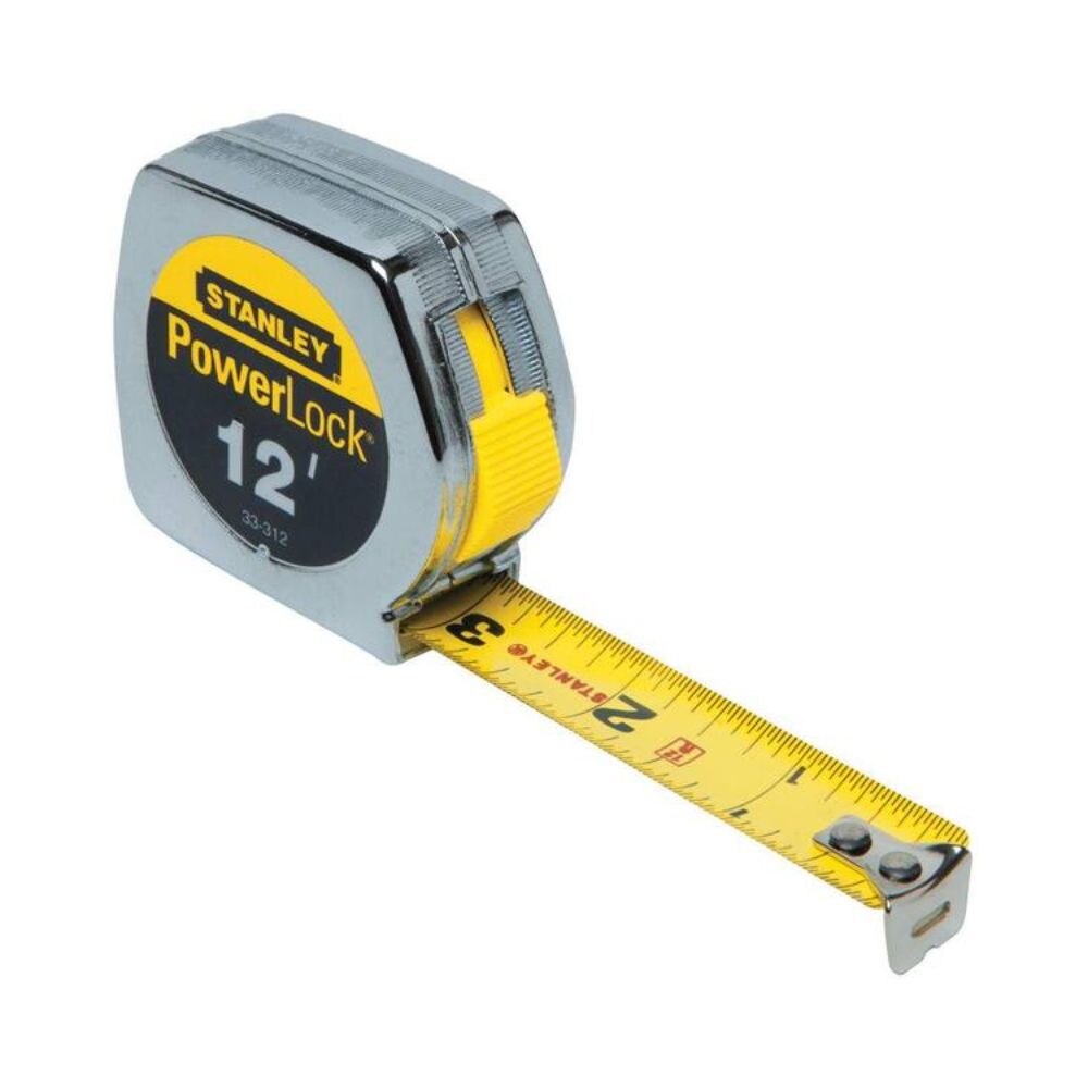 Stanley 33-312L 12' Stanley PowerLock Tape Measure