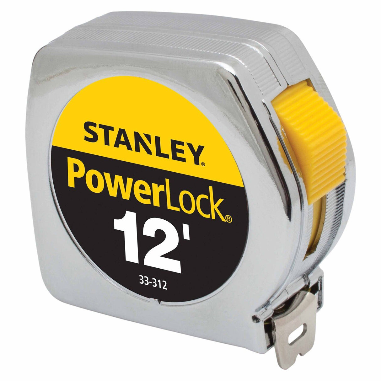 Stanley 33-312 PowerLockTape Rule w/ Metal Case 3/4" X 12' - 3