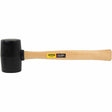 Stanley 57-522 Hickory Handle Rubber Mallet – 18 Oz