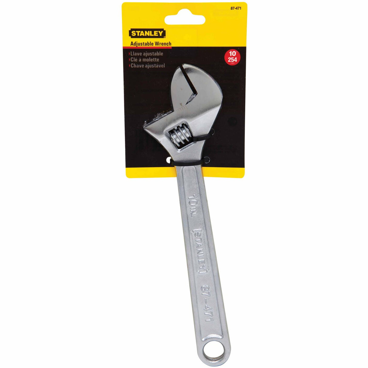 Stanley 87-471 Adjustable Wrench – 10" - 2