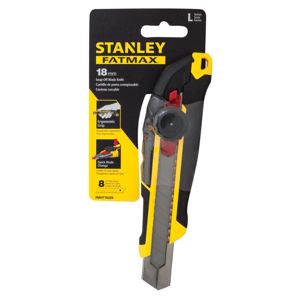 Stanley FMHT10329 18mm FATMAX Single Blade Snap Off Knife - 4