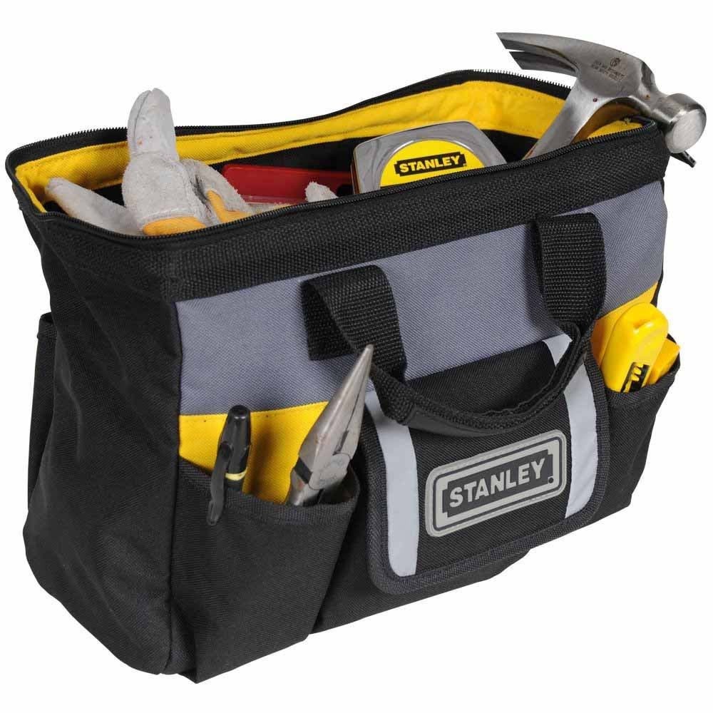 Stanley STST70574 12 Inch Soft Sided Technician Tool Bag with Multiple Pockets - 2