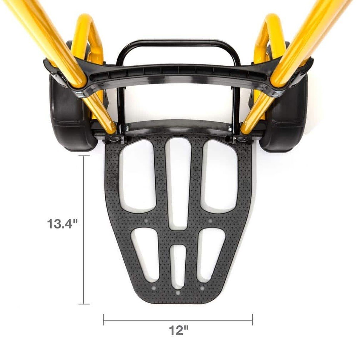 Stanley SXWT-FT591 Heavy-Duty Solid Wheel Folding Hand Truck with 400 lb. Load Capacity - 2