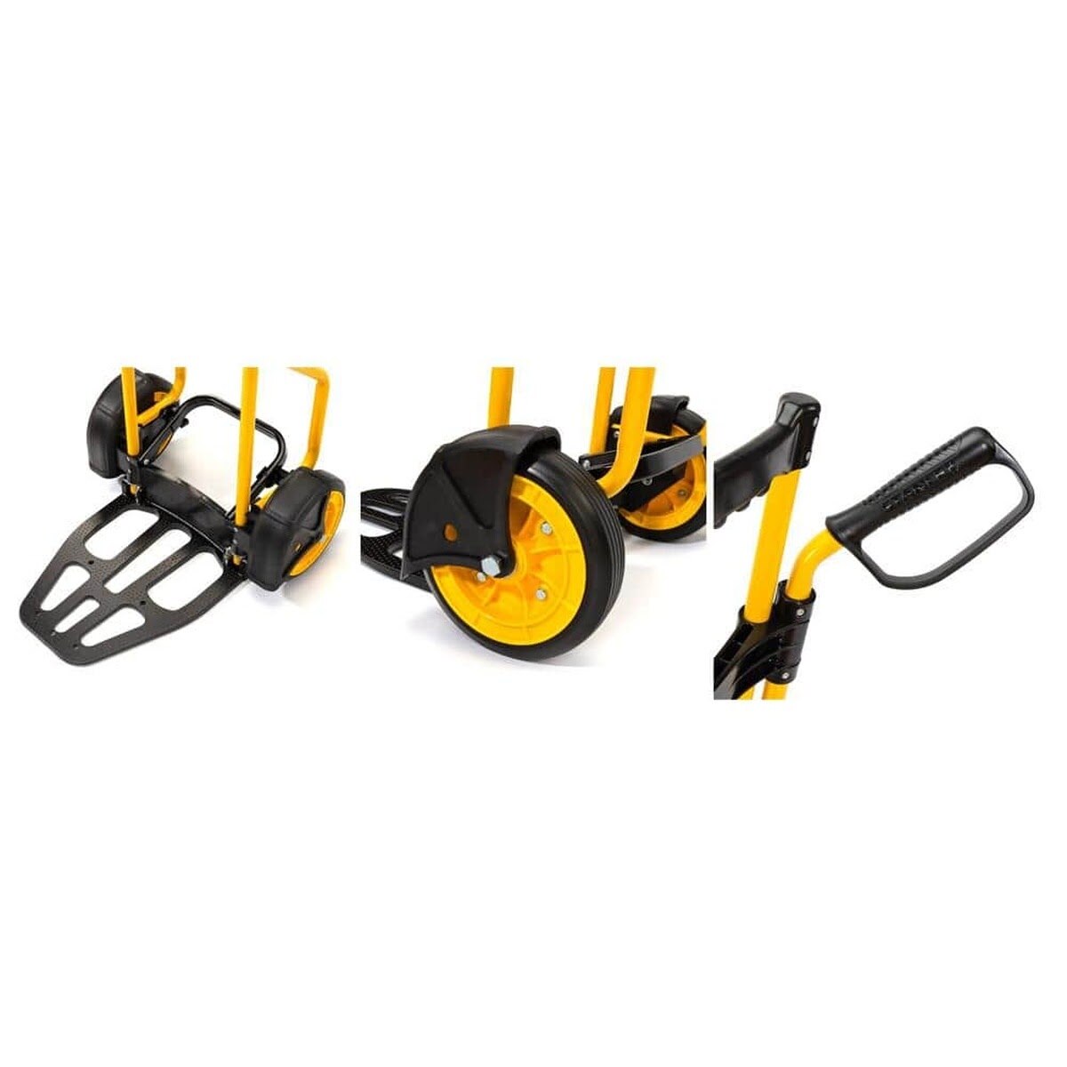 Stanley SXWT-FT591 Heavy-Duty Solid Wheel Folding Hand Truck with 400 lb. Load Capacity - 6