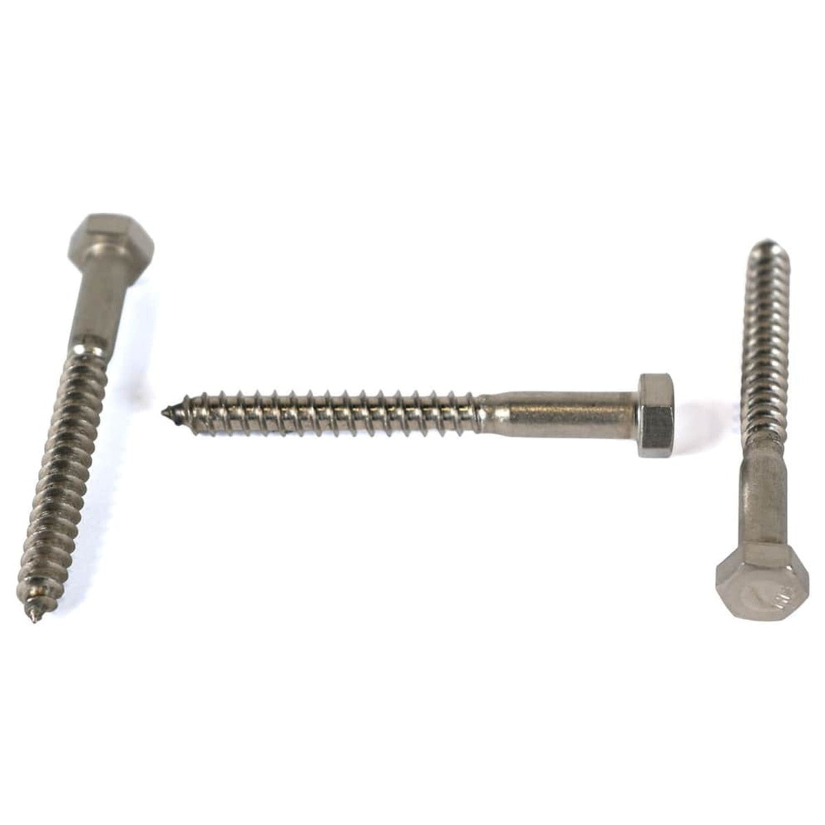 Star Stainless 1-LB-31-400 Stainless Steel Lag Screws 5/16 in. x 4 in. (25/Box)