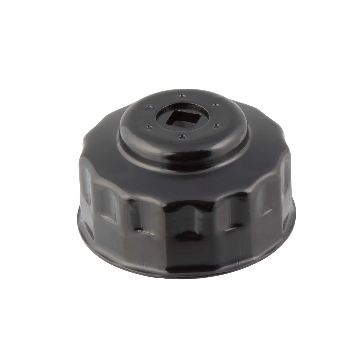 Steelman Pro 06118 Low Profile Oil Filter Cap Wrench Socket 75mm and 77mm x 15 Flute 3/8 in. Drive