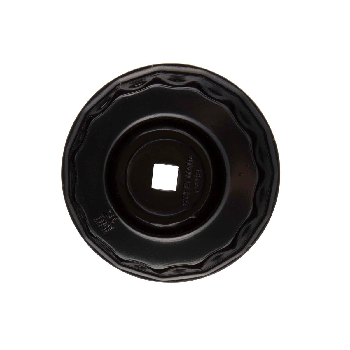 Steelman Pro 06118 Low Profile Oil Filter Cap Wrench Socket 75mm and 77mm x 15 Flute 3/8 in. Drive - 3