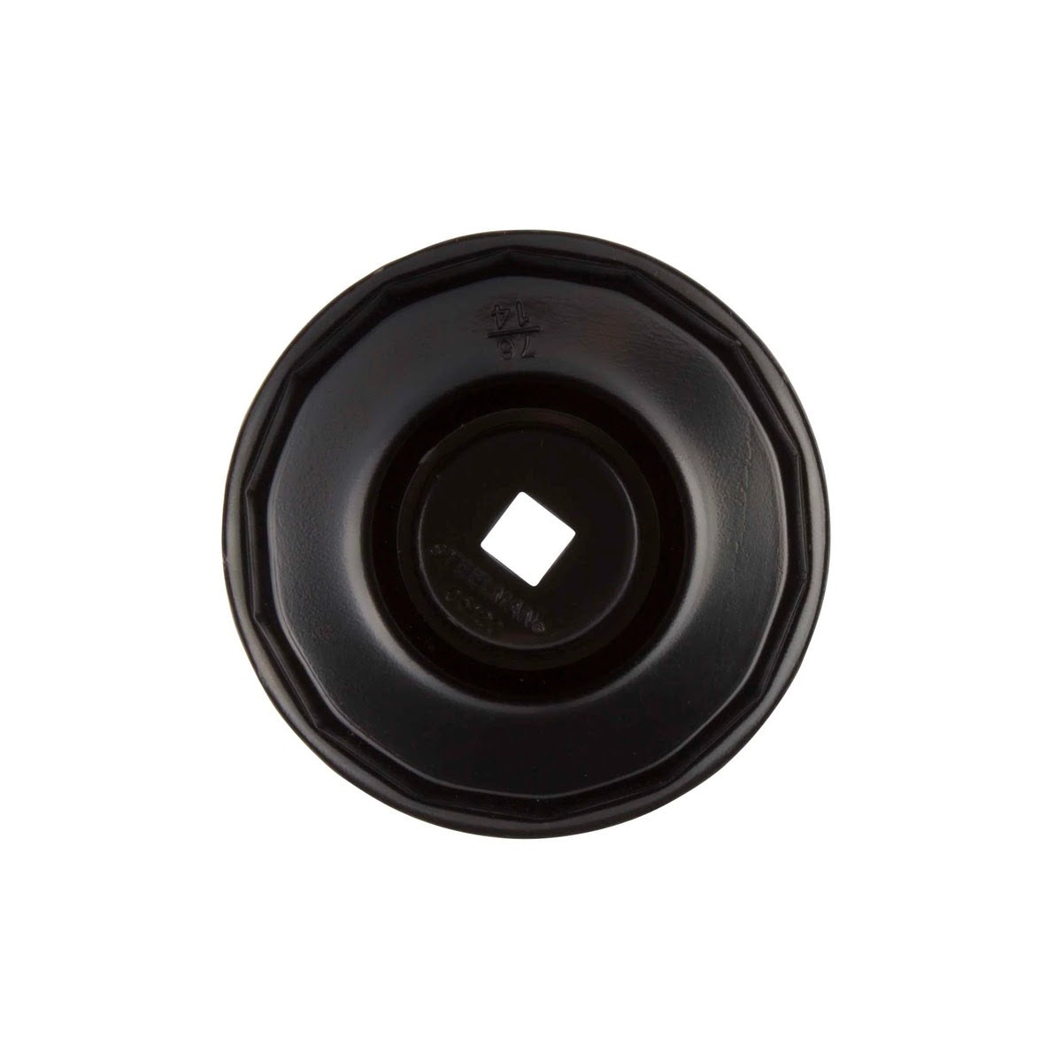 Steelman Pro 06120 76mm x 14 Flute Low Profile Oil Filter Cap Wrench Socket 3/8 in Drive - 3