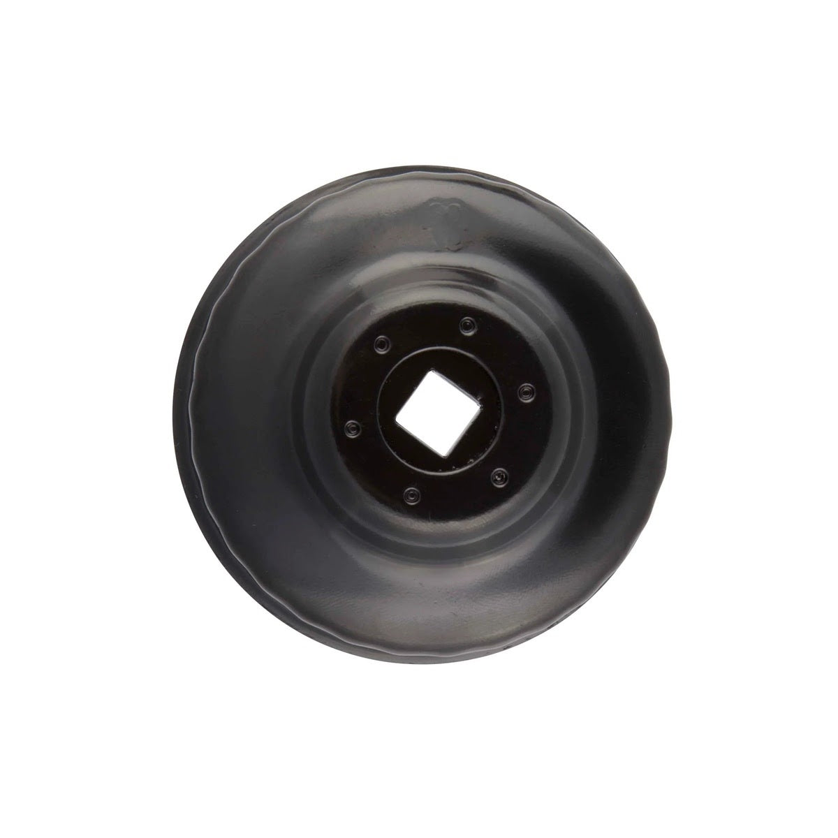Steelman Pro 06127 76mm x 30 Flute Low Profile Oil Filter Cap Wrench Socket for Confined Screw-In Filters 3/8 in Drive - 2