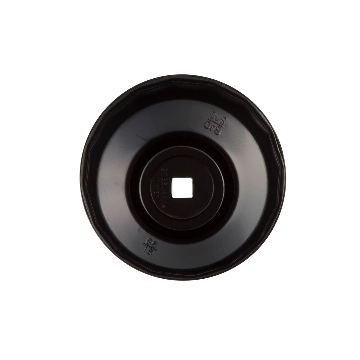 Steelman Pro 06137 86mm 16 Flute Low Profile Oil Filter Cap Wrench Socket 3/8 Inch Drive - 2