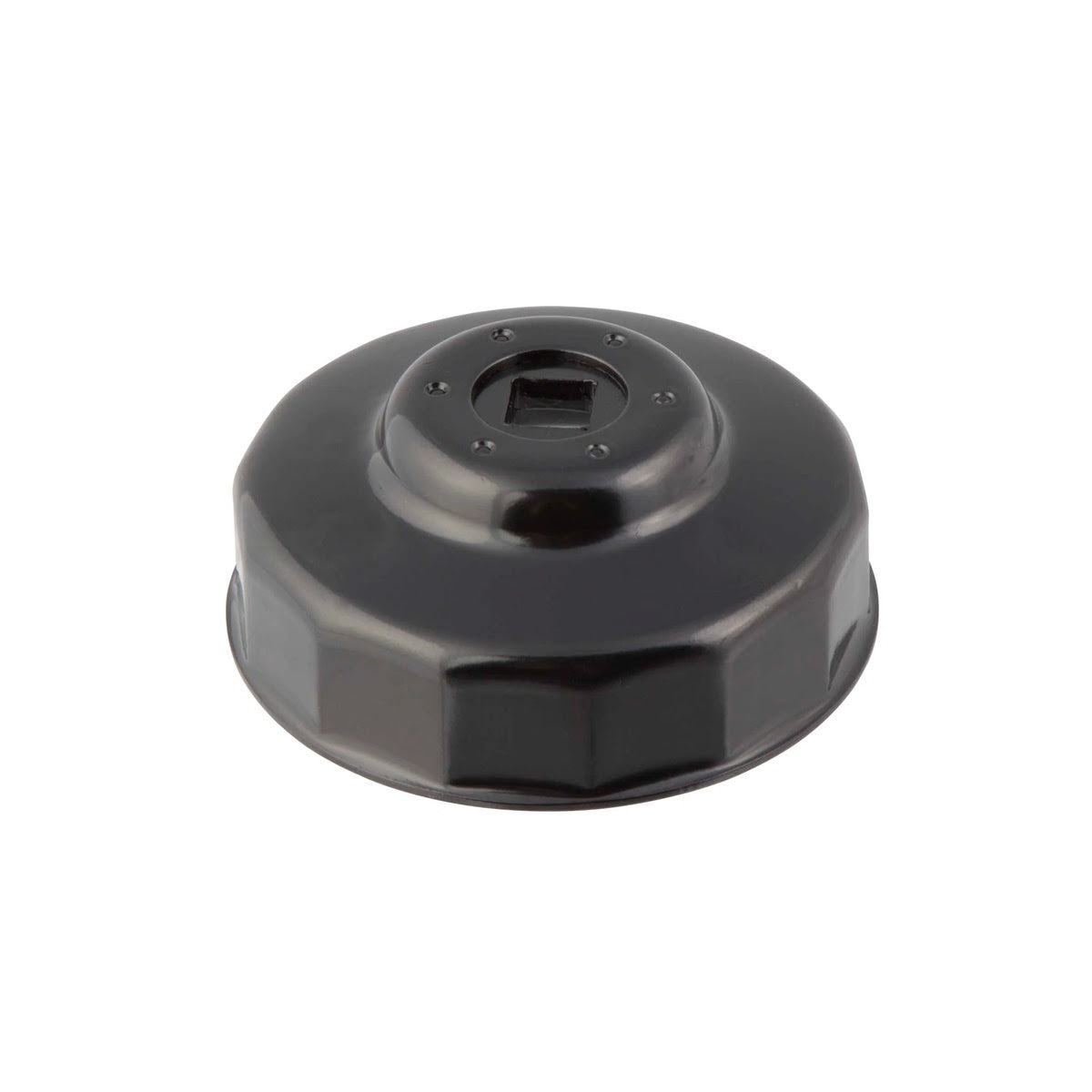 Steelman Pro 06139 74mm 14 Flute Low Profile Oil Filter Cap Wrench Socket 3/8 in. Drive Chrome Vanadium Steel (1 Each)