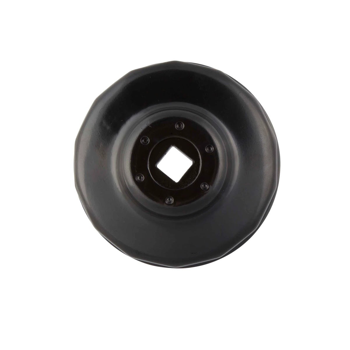 Steelman Pro 06139 74mm 14 Flute Low Profile Oil Filter Cap Wrench Socket 3/8 in. Drive Chrome Vanadium Steel (1 Each) - 2