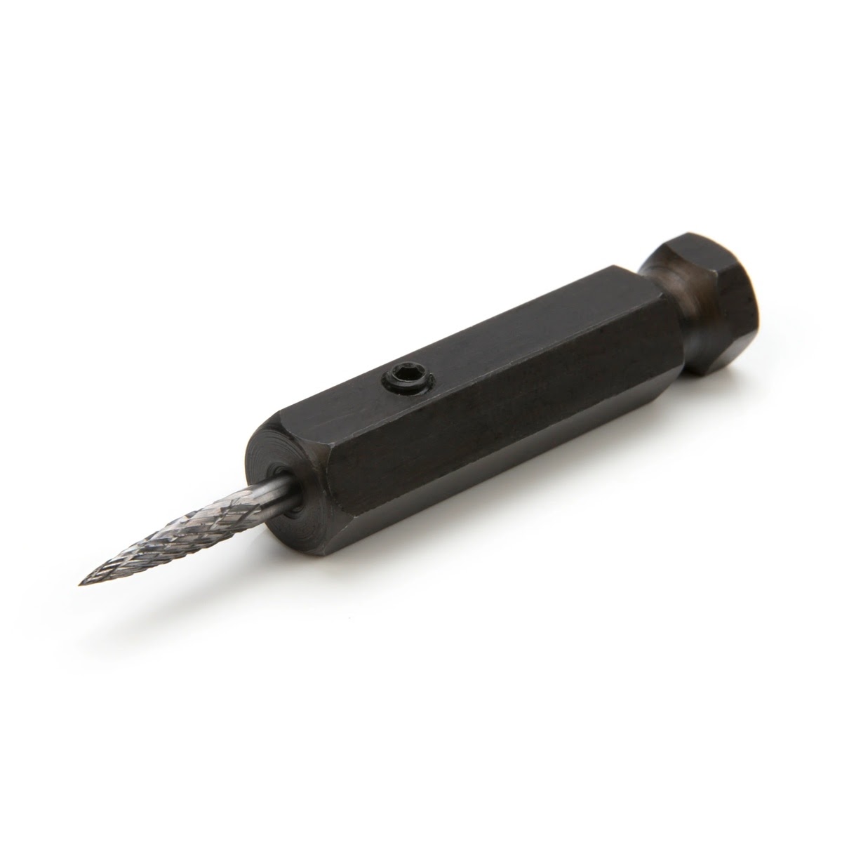 Steelman Pro 18240A 1/8 in. Carbide Double Cut Burr for Tire Repair Dressing with Adapter (1 Pack) - 3