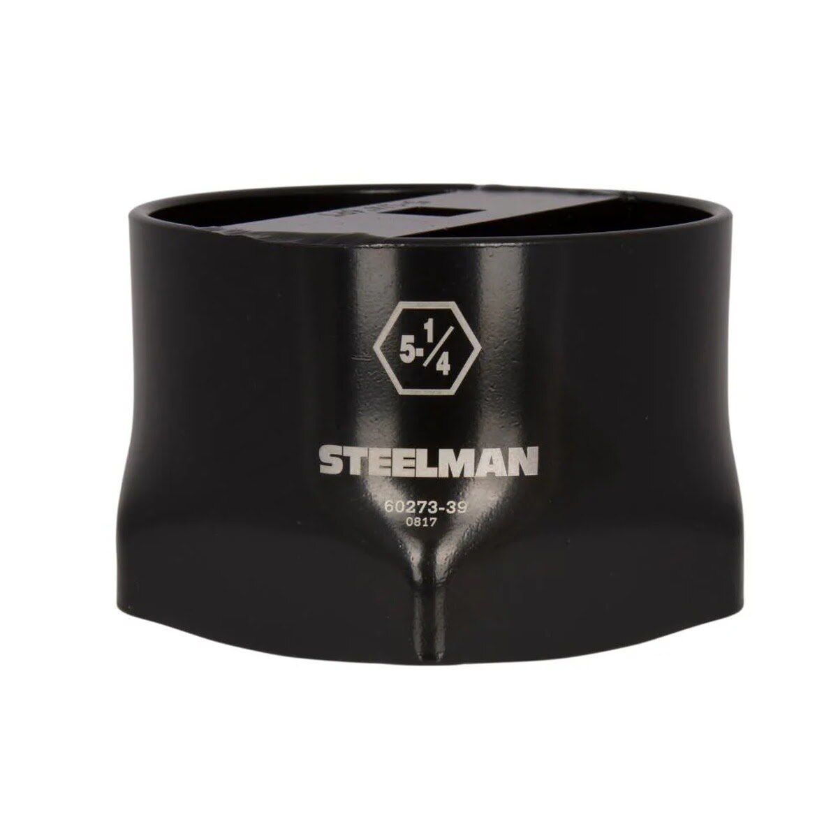 Steelman Pro 60273-39 5-1/4 in. 6-Point Wheel Bearing Locknut Socket 3/4 in. Drive Heavy Duty Steel (1 Piece)
