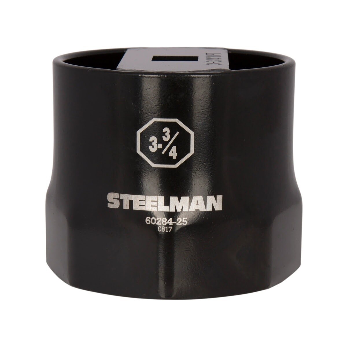 Steelman Pro 60284-25 3-3/4 in. 8-Point Locknut Socket 3/4 in. Drive for Truck Wheel Bearing Nuts (1 Each)