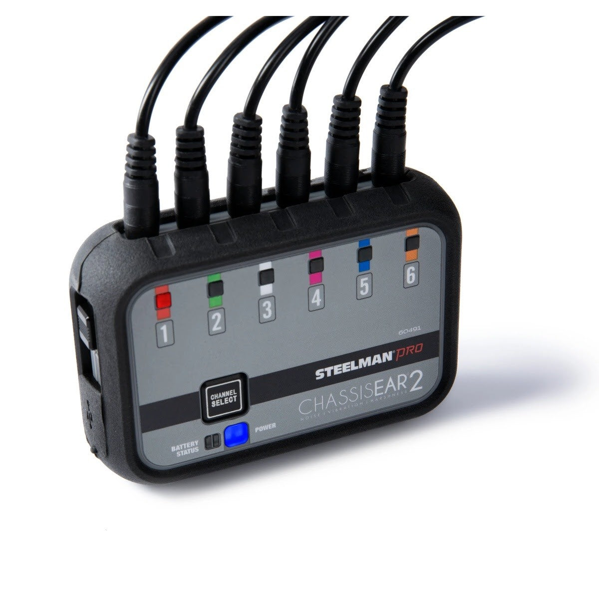 Steelman Pro 60491 ChassisEAR 2 Electronic Noise Vibration and Harshness Diagnostic Finder Kit with 6 Sensor Clamps (Kit) - 3