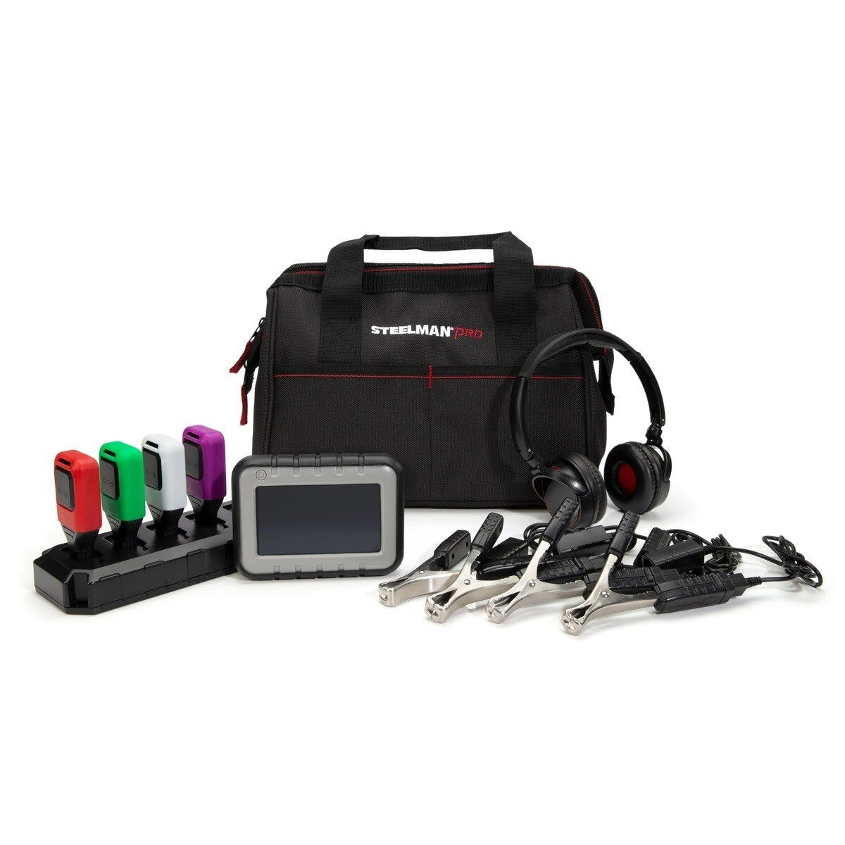 Steelman Pro 60605 Wireless ChassisEAR 2 Wireless Noise Diagnostic Kit with Touchscreen Receiver (4 Transmitters)