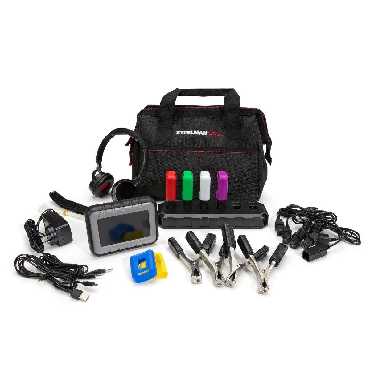 Steelman Pro 60605 Wireless ChassisEAR 2 Wireless Noise Diagnostic Kit with Touchscreen Receiver (4 Transmitters) - 2