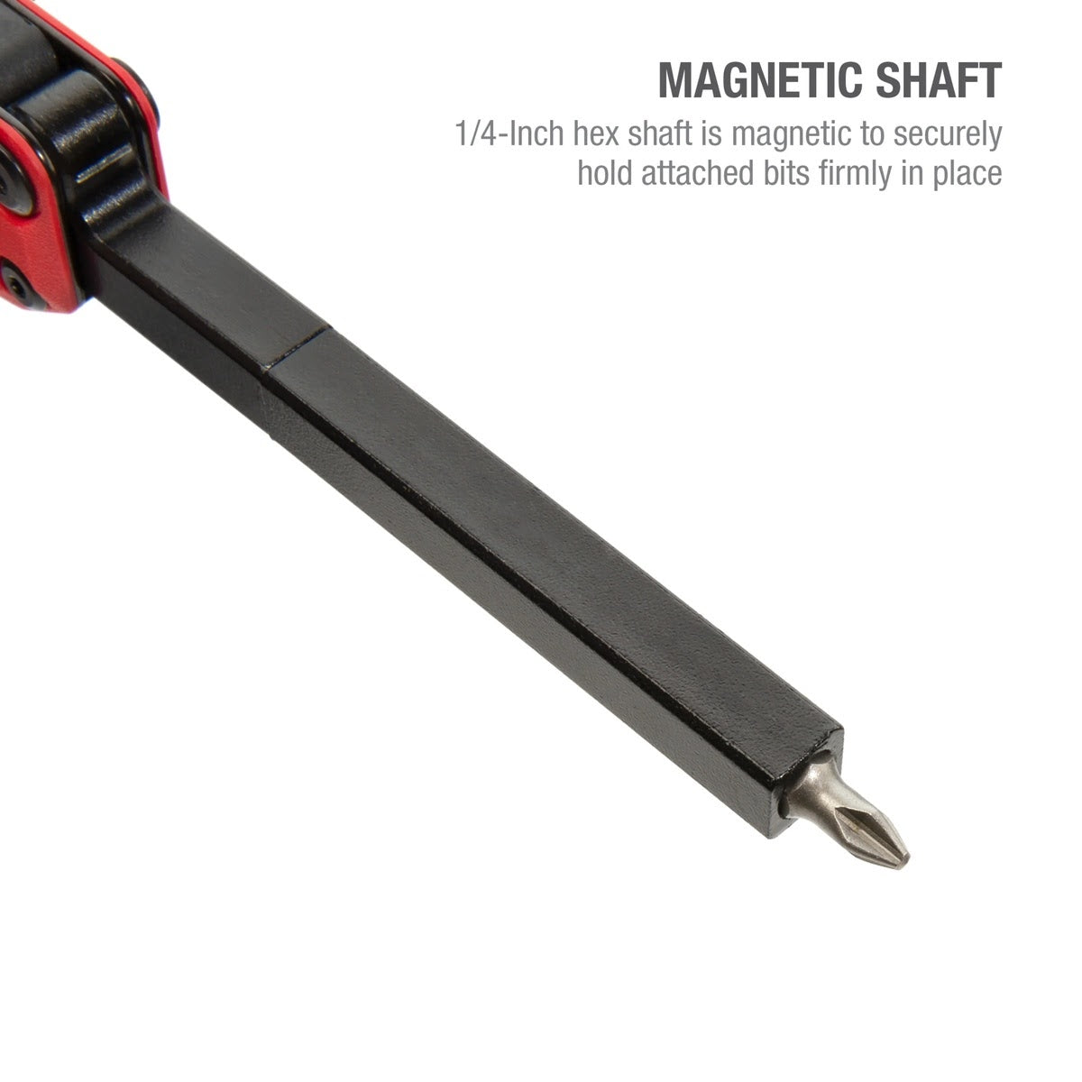 Steelman Pro 60713 10-In-1 Folding Magnetic Pocket Screwdriver with Clip and Bottle Opener - 4