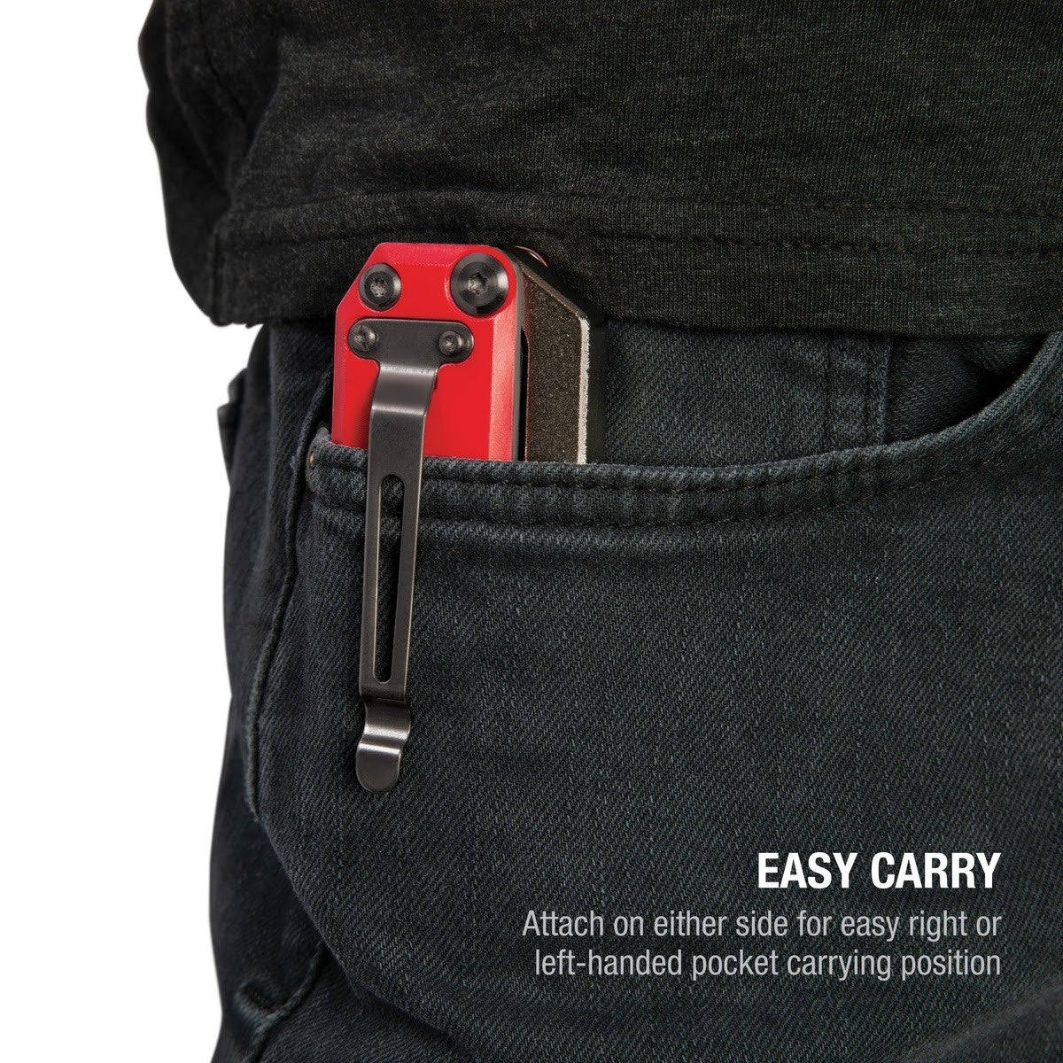 Steelman Pro 60713 10-In-1 Folding Magnetic Pocket Screwdriver with Clip and Bottle Opener - 8