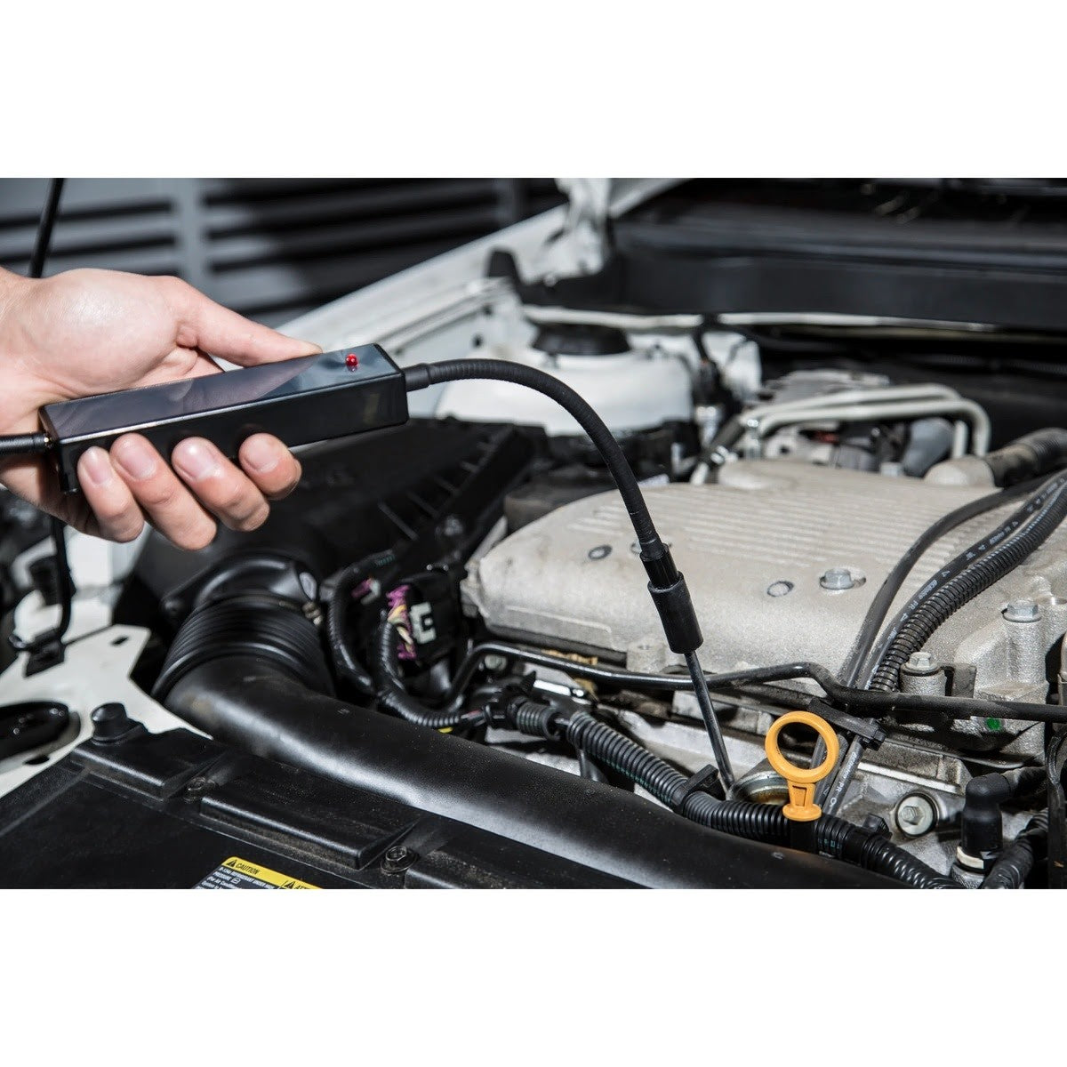 Steelman Pro 65001 EngineEAR Electronic Diagnostic Stethoscope with Noise-Canceling Headphones and 9V Battery Included - 6