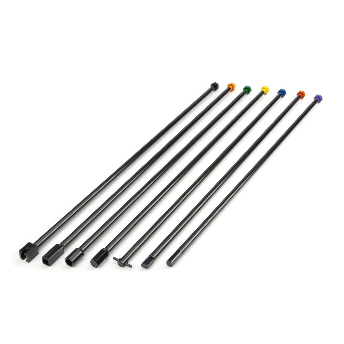 Steelman Pro 96090A 7-Piece Spare Tire Retrieval Tool Kit for Cradle-Suspended Tires, 30 in. Tools (7 Piece Set)