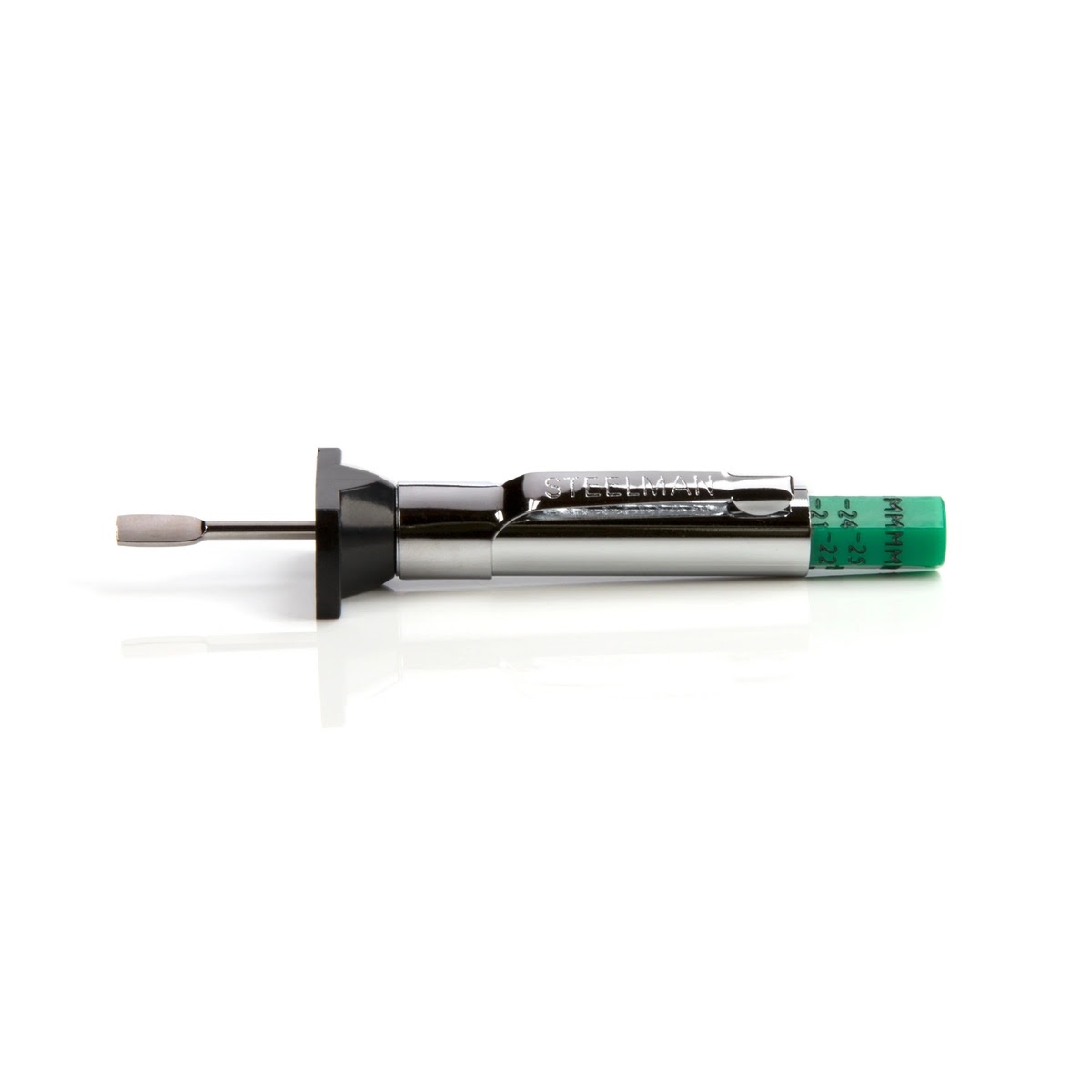 Steelman Pro 97831 Color Coded Tire Tread Depth Gauge Reads in MM and 32nds - 2