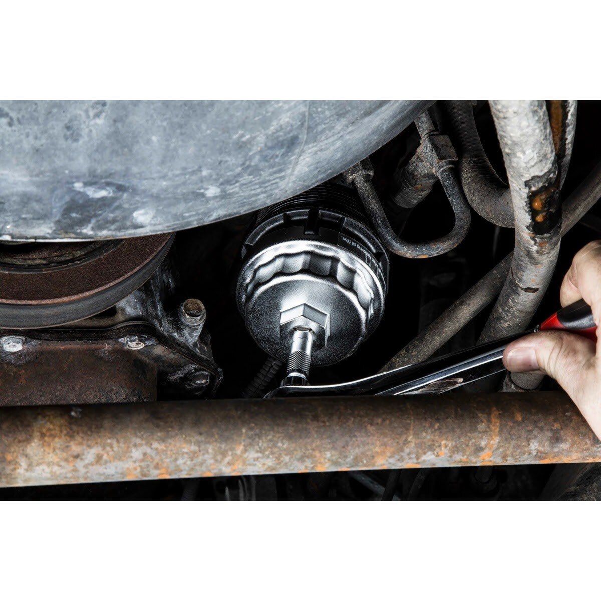 Steelman Pro 99462 Toyota and Lexus Oil Filter Housing Wrench 14 Flute 64.5mm (1 Each) - 6