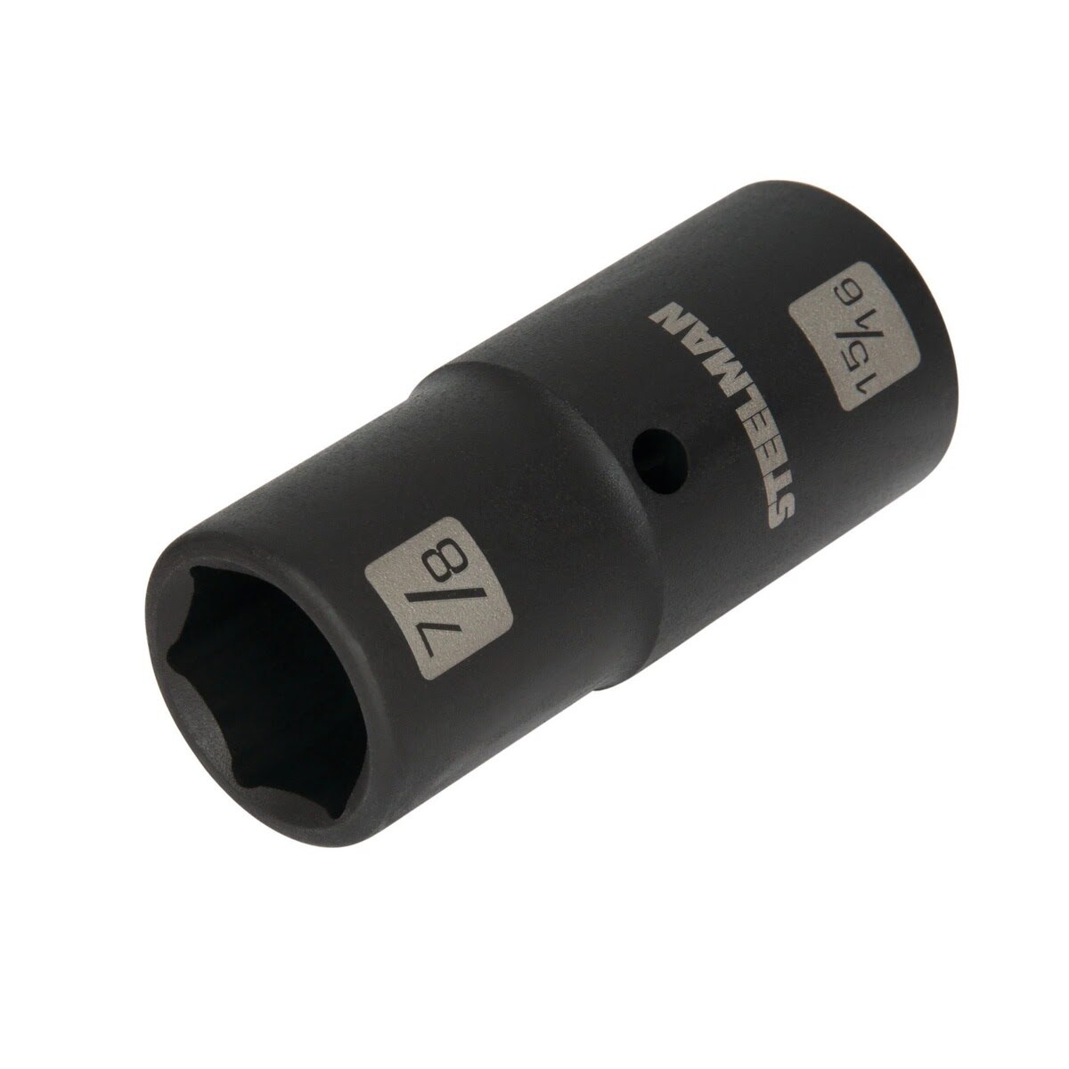 Steelman Pro 99563 1/2 Inch Drive 6 Point Impact Flip Socket 7/8 Inch x 15/16 Inch (1 Each)