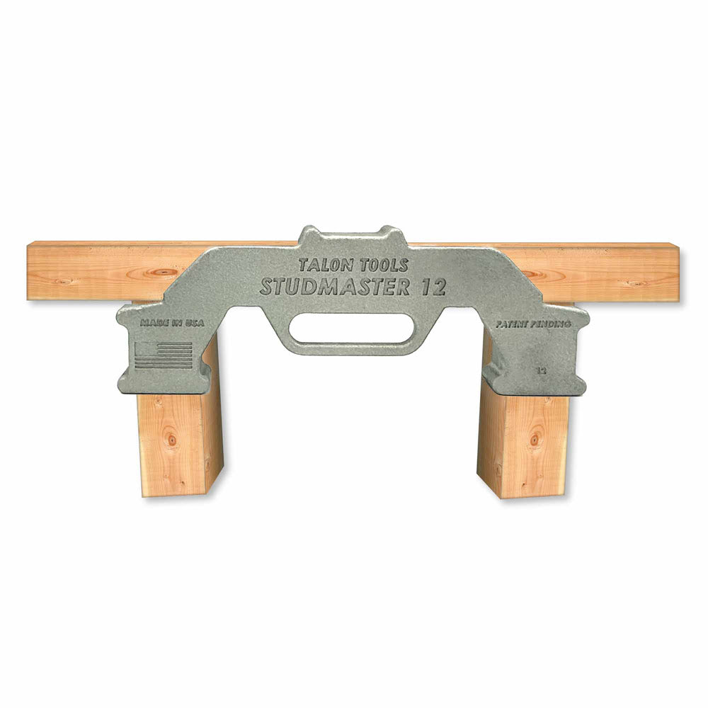 Stud Master SM12-S 12" Framing Stud Layout Tool, Stud Framing Jig for Precision Wall Stud Measurement - 2
